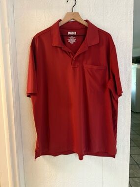 Duluth Trading Co Red Short Sleeve  with Chest Pocket